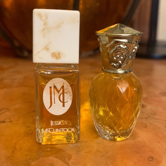 2 Vintage Jessica McClintock miniature Perfumes - Picture 1 of 3